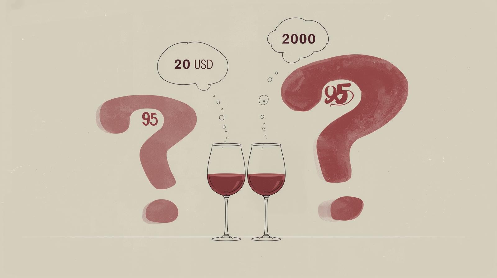 philosophical question on wine scores