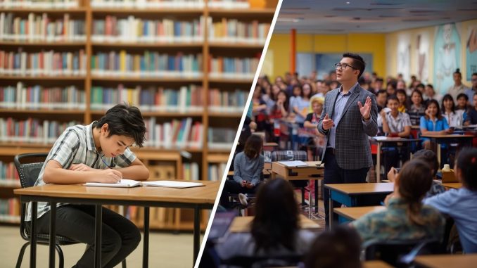 무너진 학교, 고액 과외의 현장