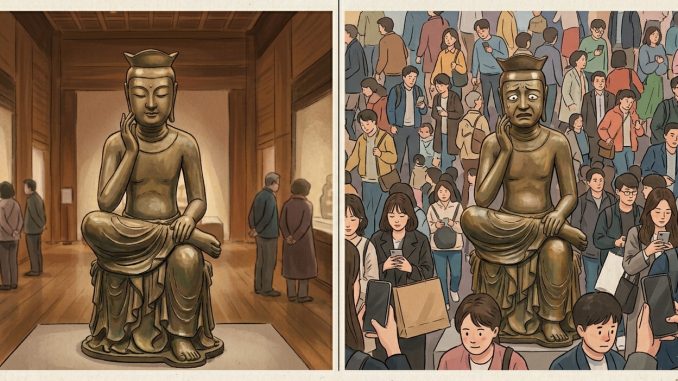 의미를 잃은 반가사유상