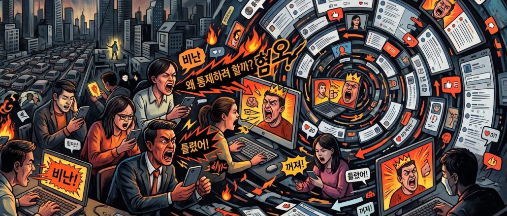 대중의 캔슬컬쳐를 표현